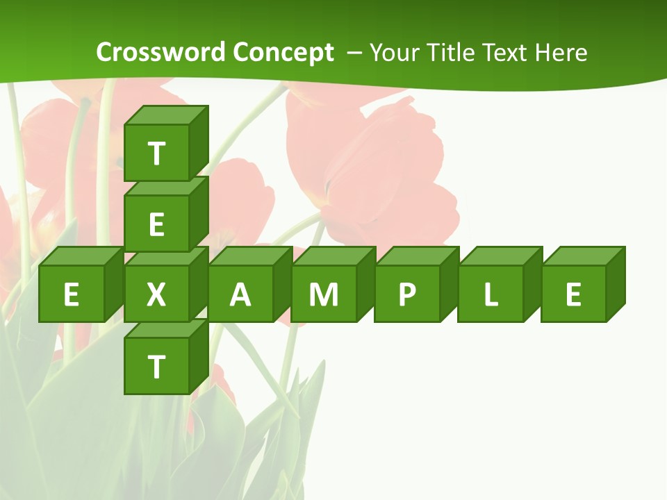 Beautiful Background Flowers PowerPoint Template