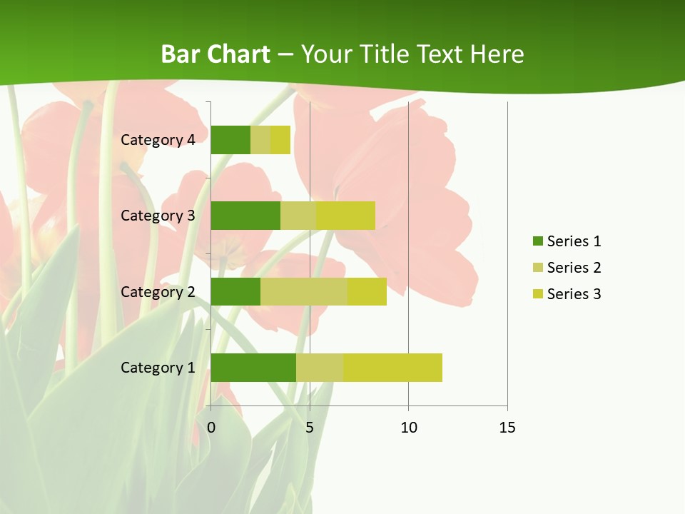 Beautiful Background Flowers PowerPoint Template