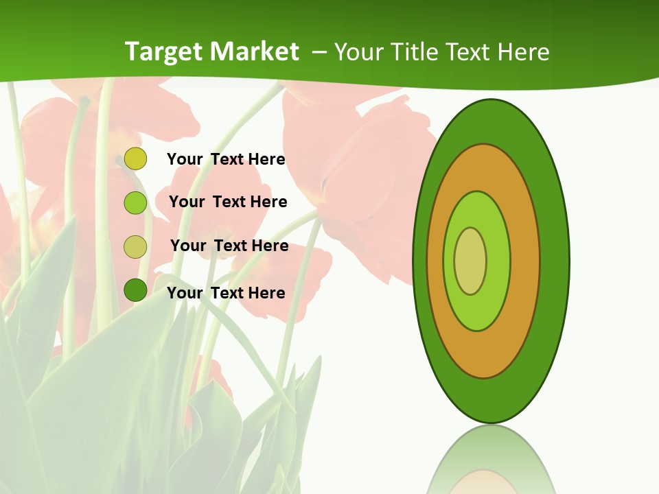 Beautiful Background Flowers PowerPoint Template