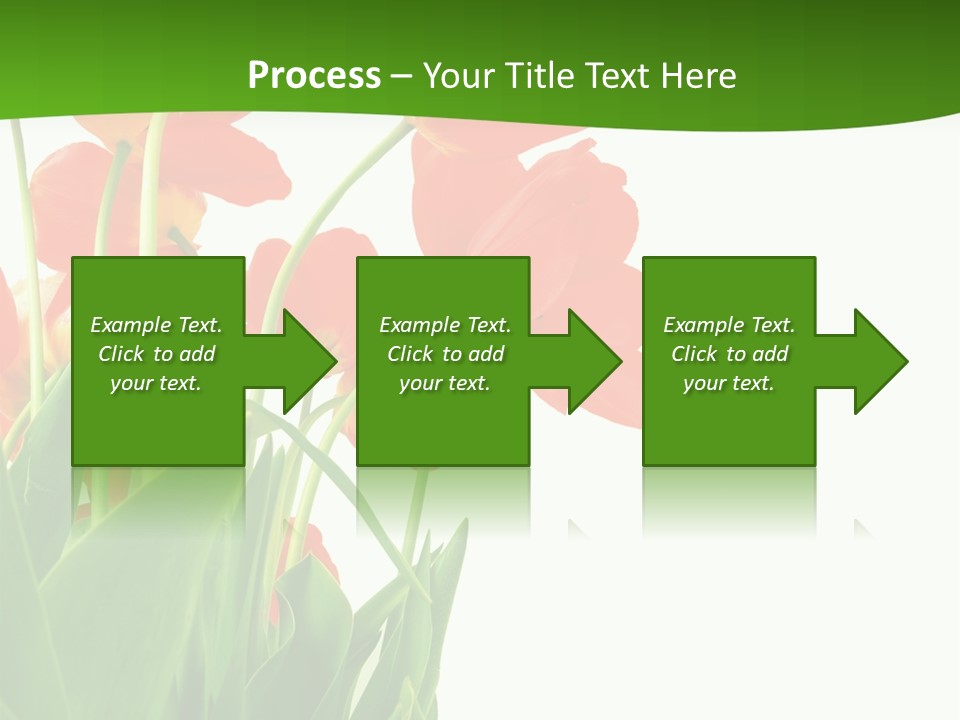 Beautiful Background Flowers PowerPoint Template
