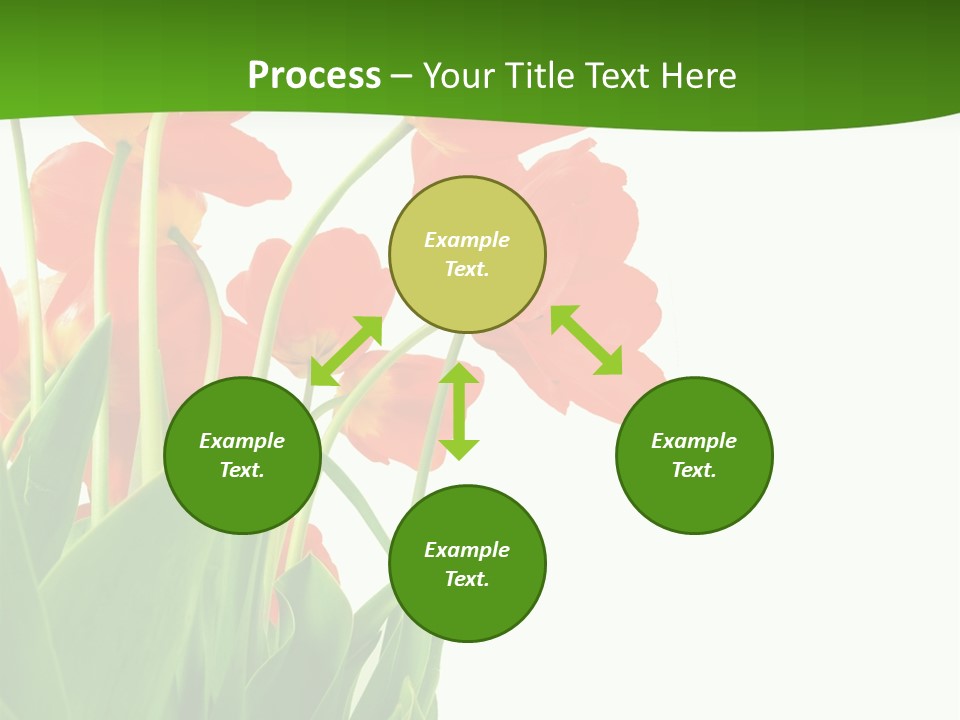 Beautiful Background Flowers PowerPoint Template
