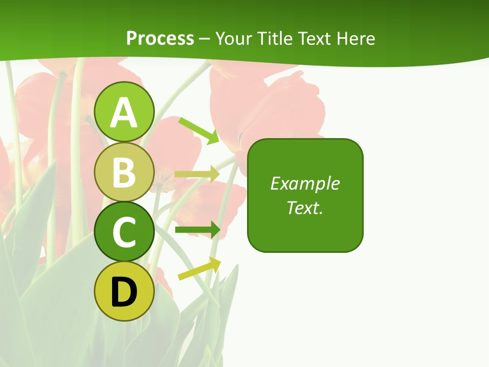 Beautiful Background Flowers PowerPoint Template