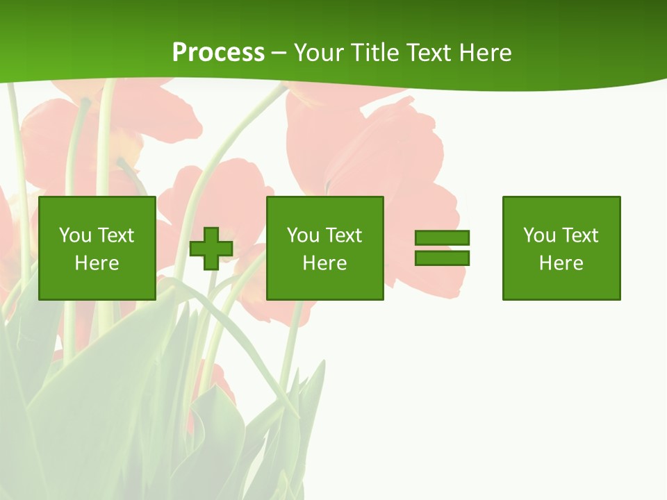 Beautiful Background Flowers PowerPoint Template