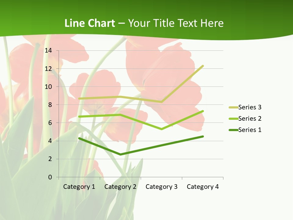 Beautiful Background Flowers PowerPoint Template