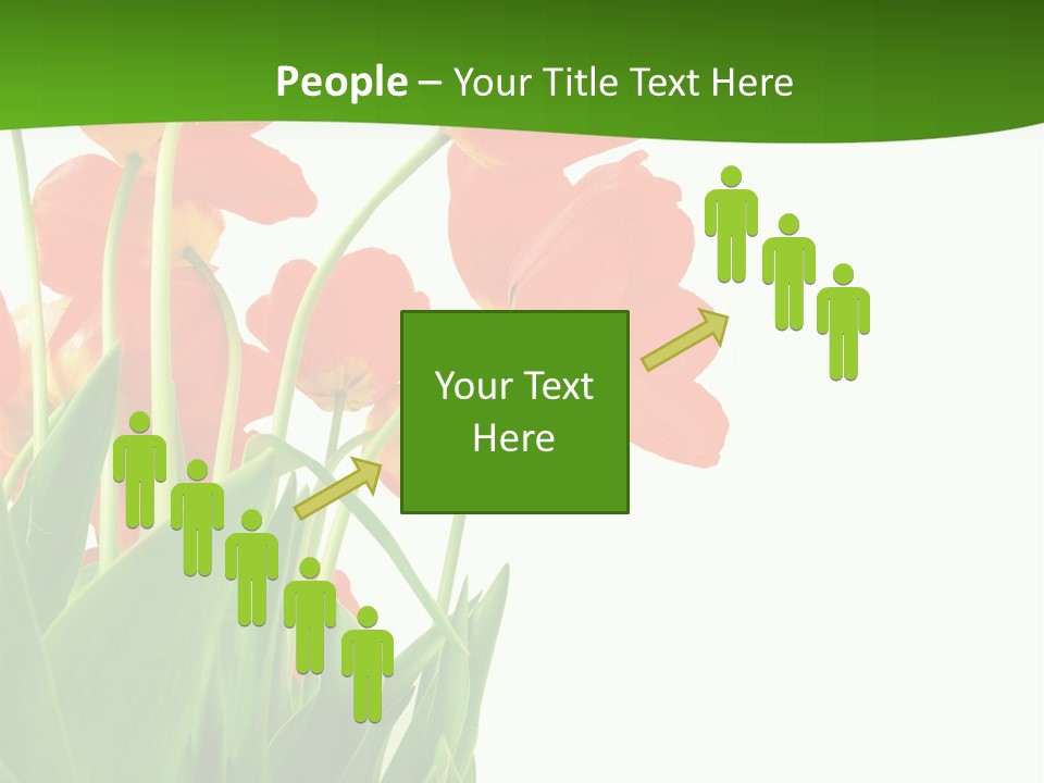 Beautiful Background Flowers PowerPoint Template