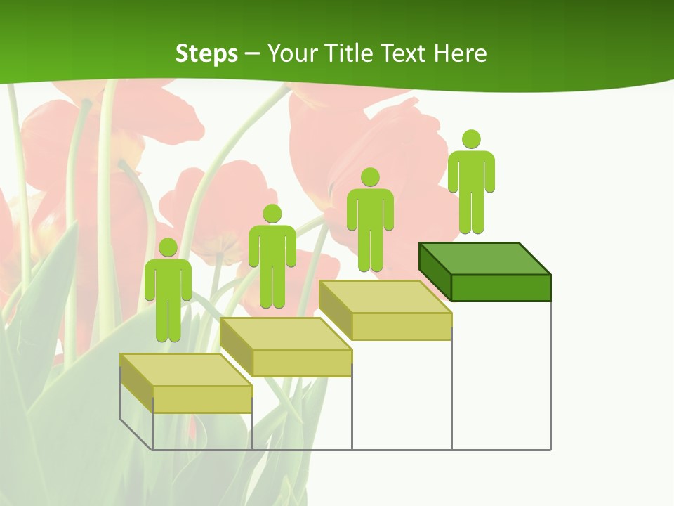 Beautiful Background Flowers PowerPoint Template