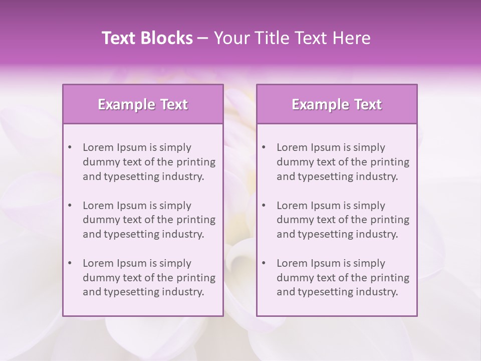 Botanical Gift Spring PowerPoint Template