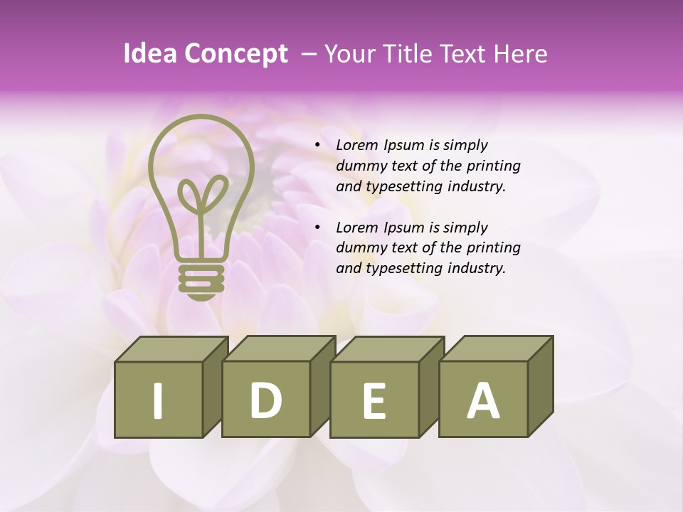 Botanical Gift Spring PowerPoint Template