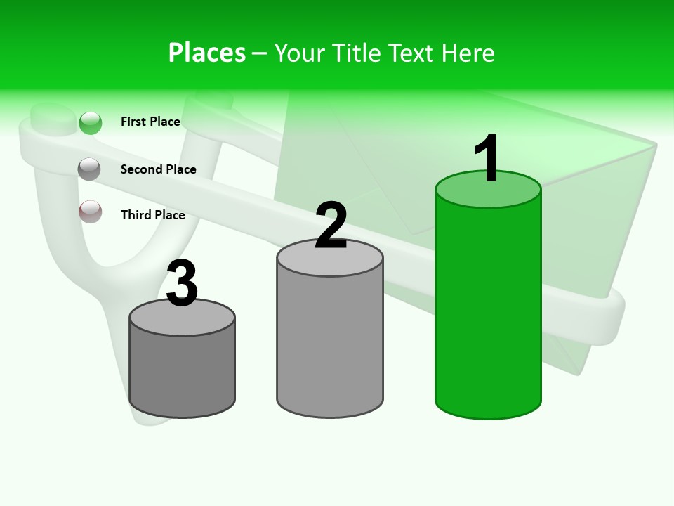 Adult Blond Glamour PowerPoint Template