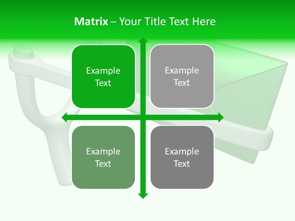 Adult Blond Glamour PowerPoint Template