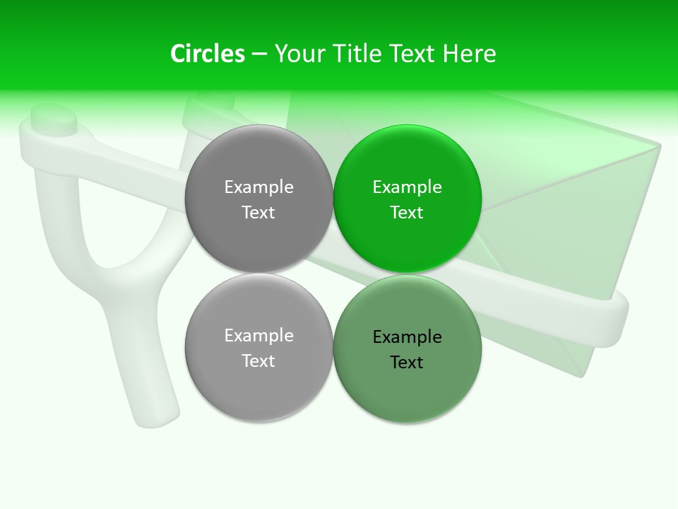 Adult Blond Glamour PowerPoint Template