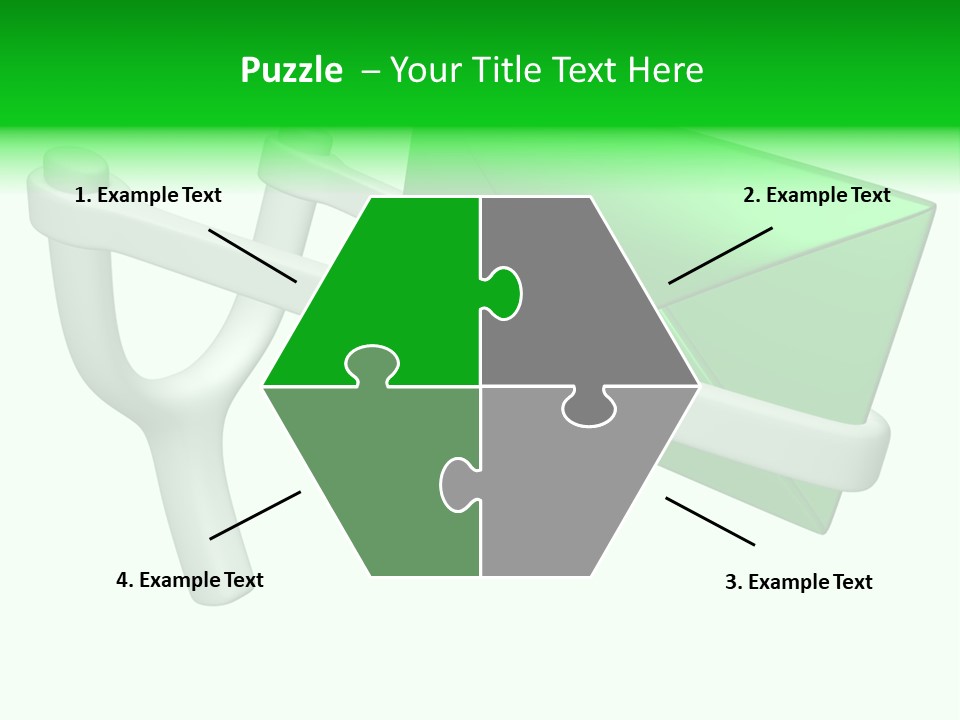 Adult Blond Glamour PowerPoint Template