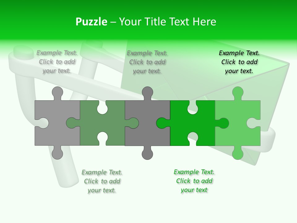 Adult Blond Glamour PowerPoint Template