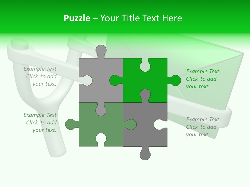 Adult Blond Glamour PowerPoint Template