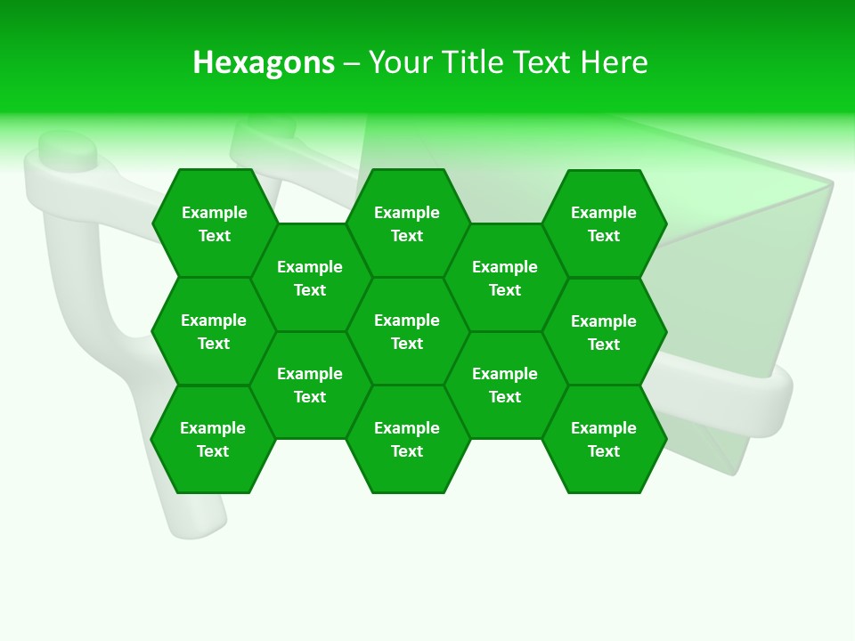 Adult Blond Glamour PowerPoint Template