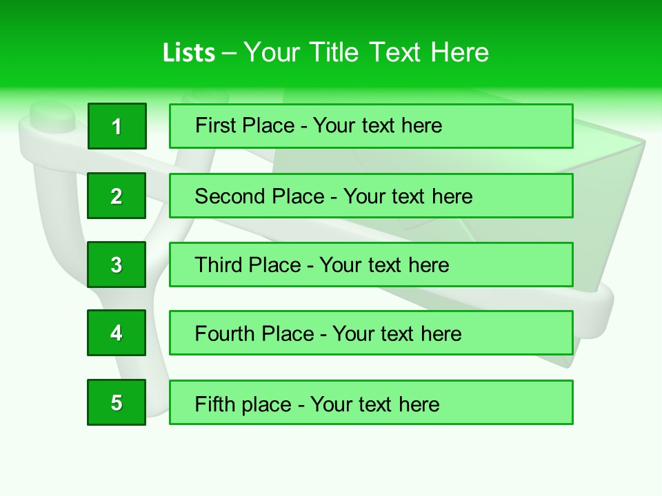 Adult Blond Glamour PowerPoint Template