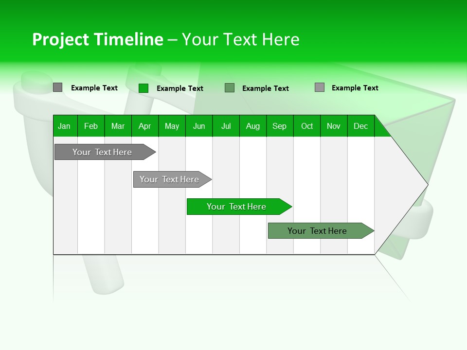 Adult Blond Glamour PowerPoint Template