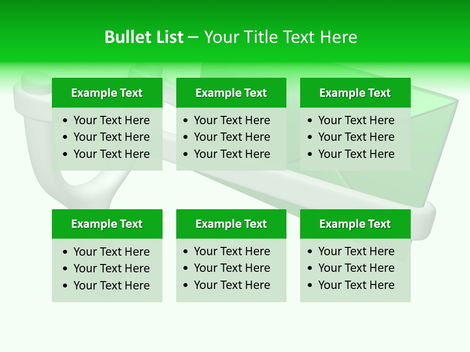 Adult Blond Glamour PowerPoint Template