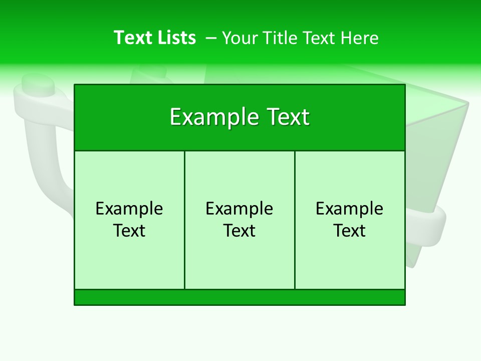 Adult Blond Glamour PowerPoint Template