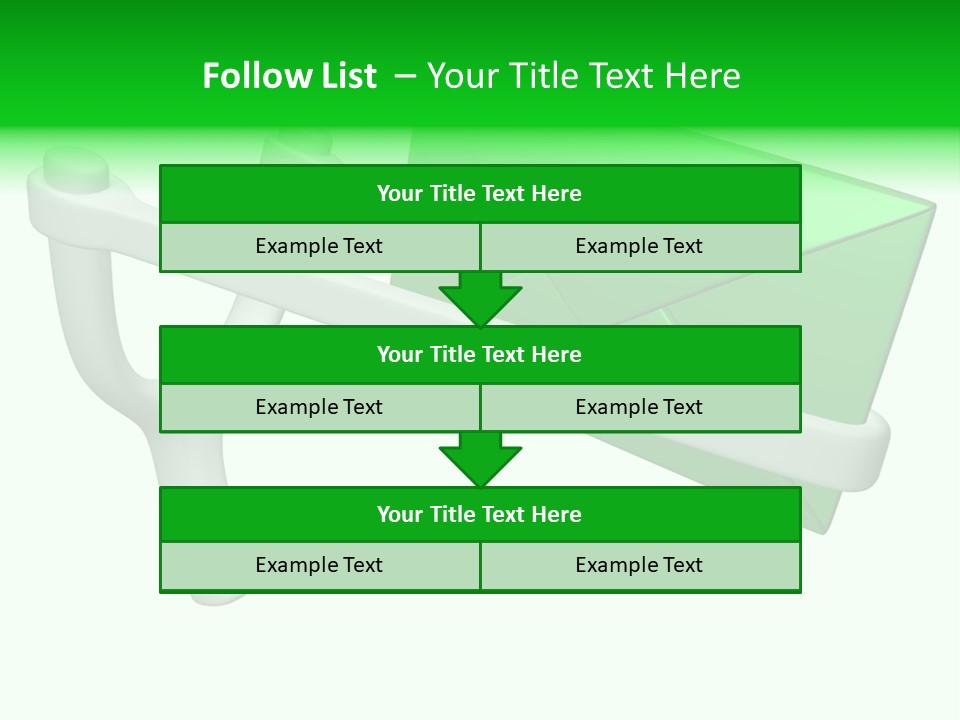 Adult Blond Glamour PowerPoint Template