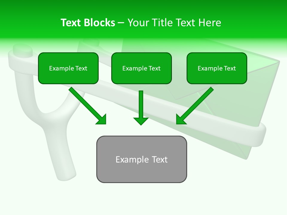 Adult Blond Glamour PowerPoint Template