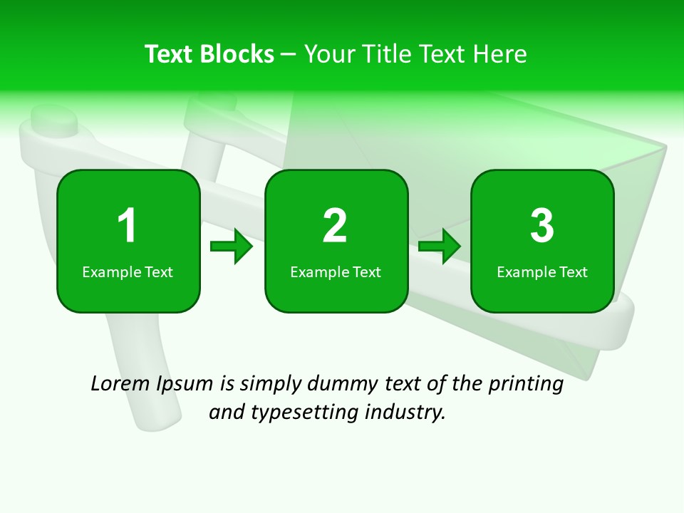 Adult Blond Glamour PowerPoint Template