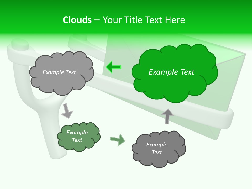 Adult Blond Glamour PowerPoint Template