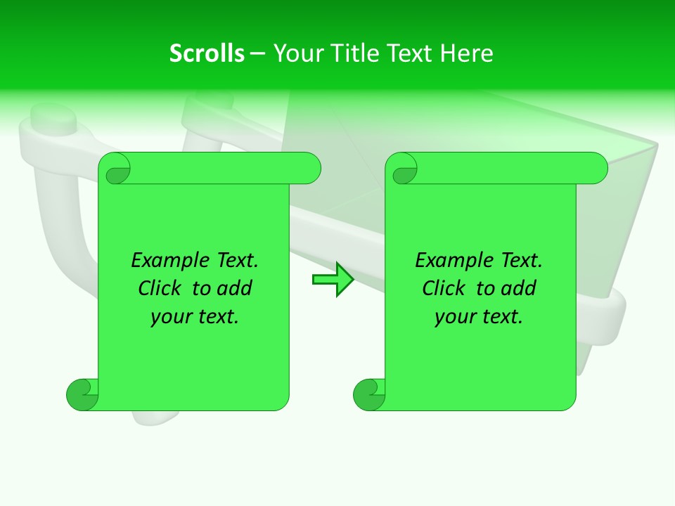 Adult Blond Glamour PowerPoint Template