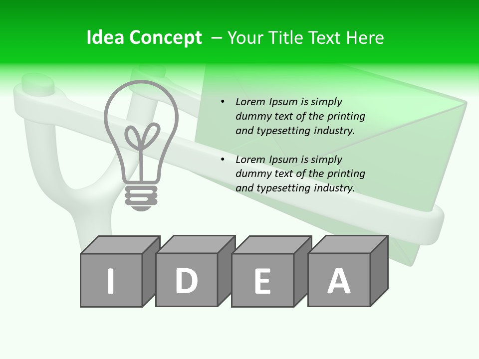 Adult Blond Glamour PowerPoint Template