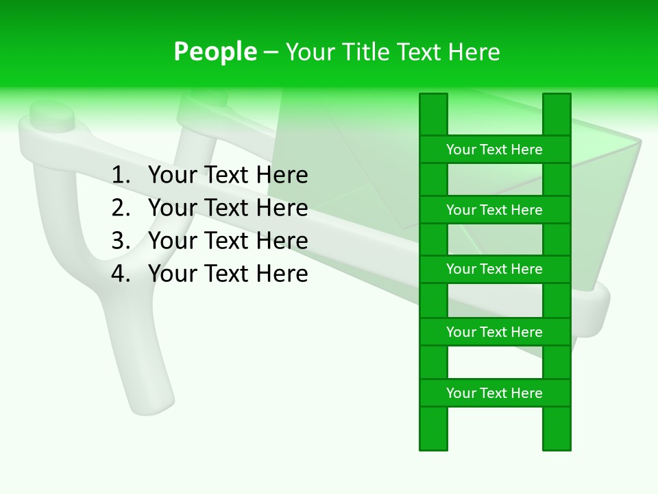 Adult Blond Glamour PowerPoint Template