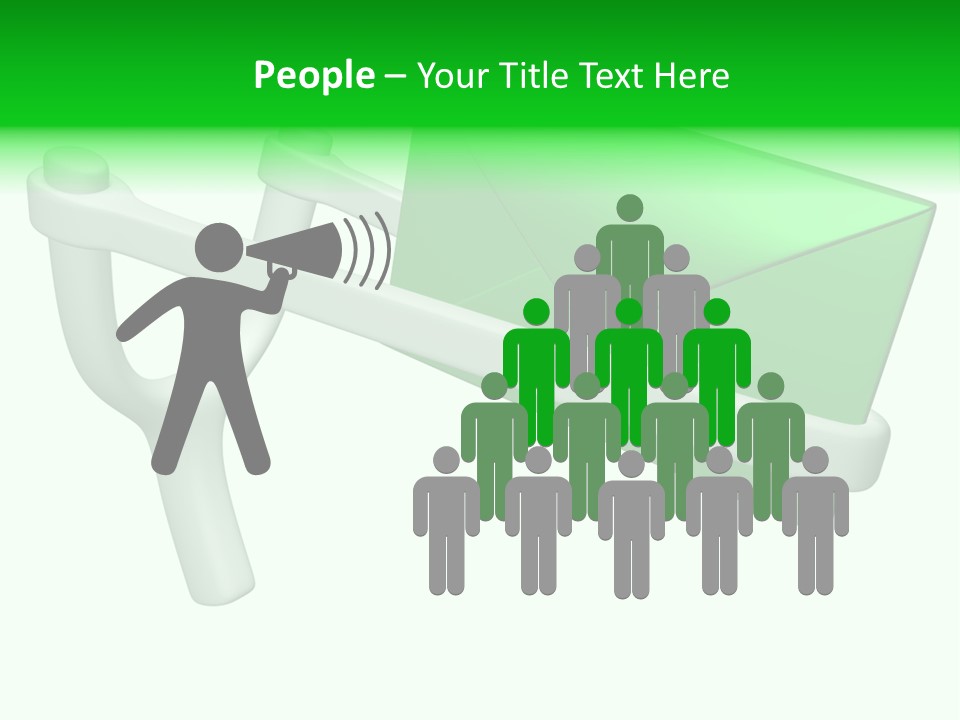 Adult Blond Glamour PowerPoint Template