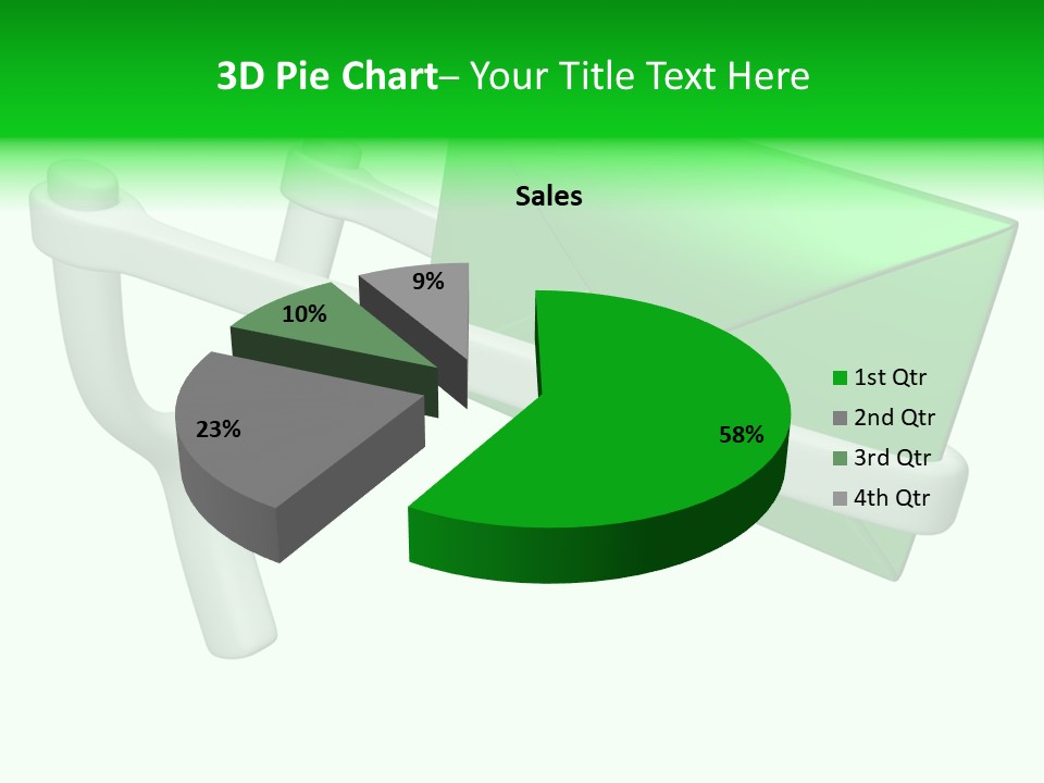 Adult Blond Glamour PowerPoint Template