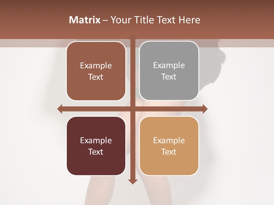 Model Cheerful Studio PowerPoint Template