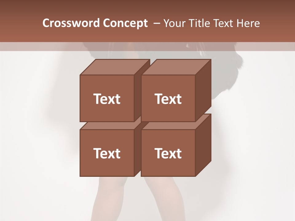 Model Cheerful Studio PowerPoint Template
