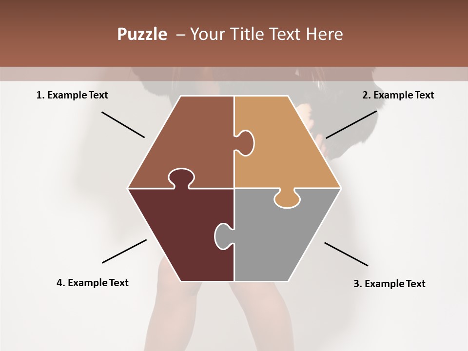 Model Cheerful Studio PowerPoint Template