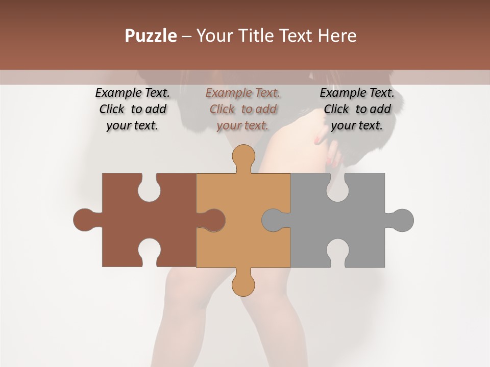 Model Cheerful Studio PowerPoint Template