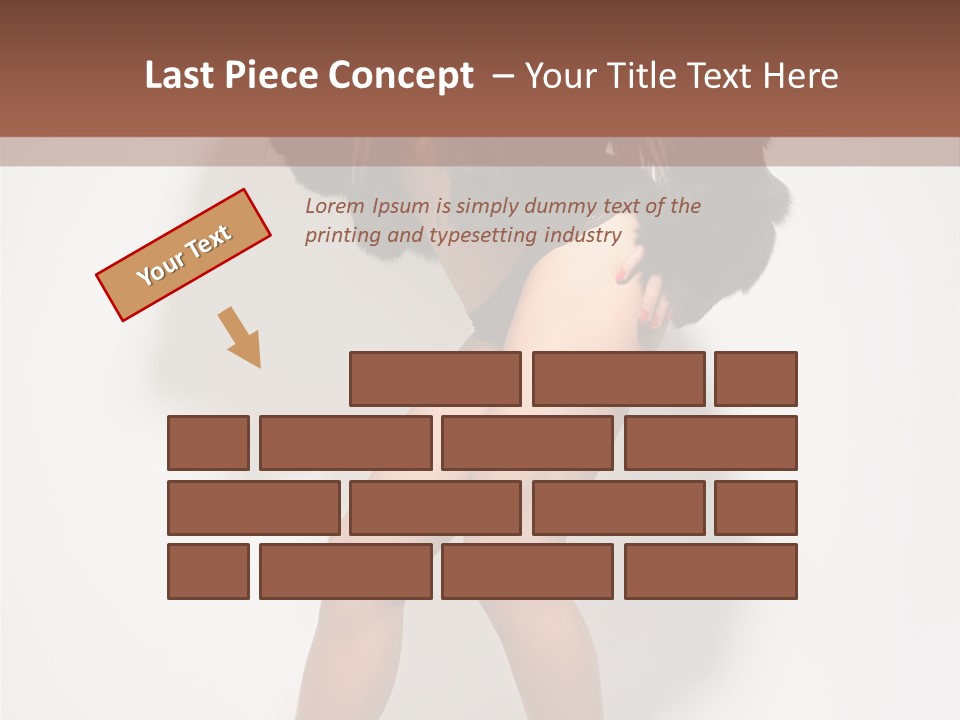 Model Cheerful Studio PowerPoint Template