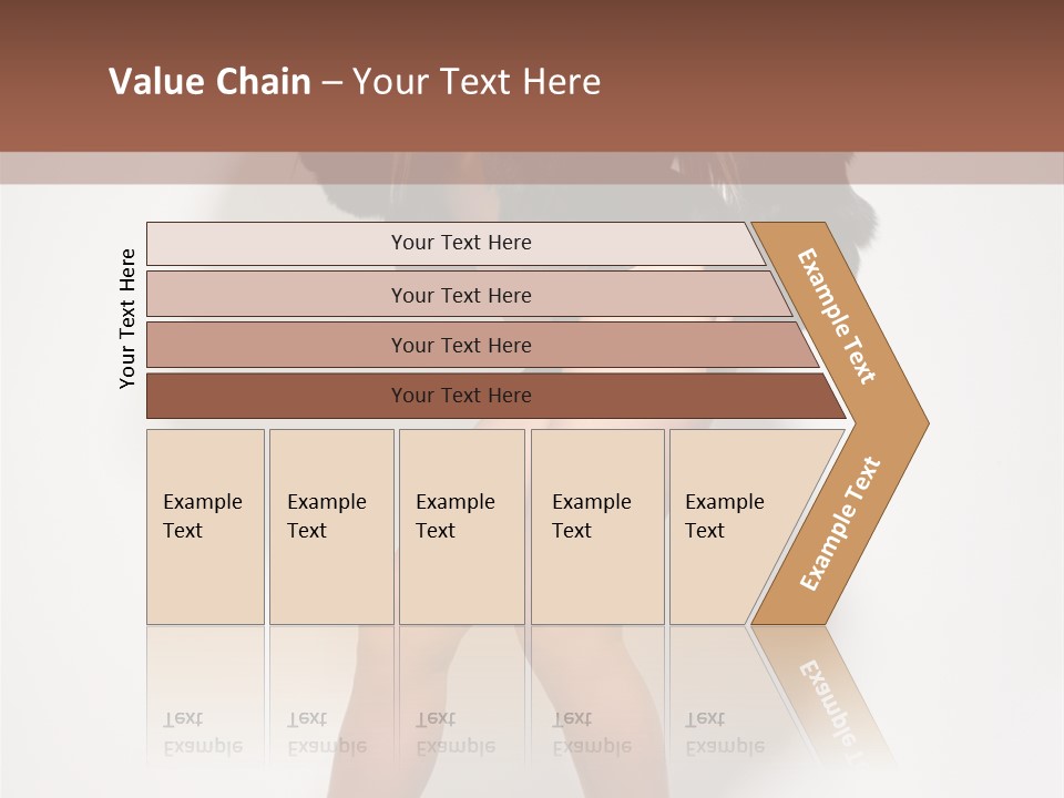 Model Cheerful Studio PowerPoint Template