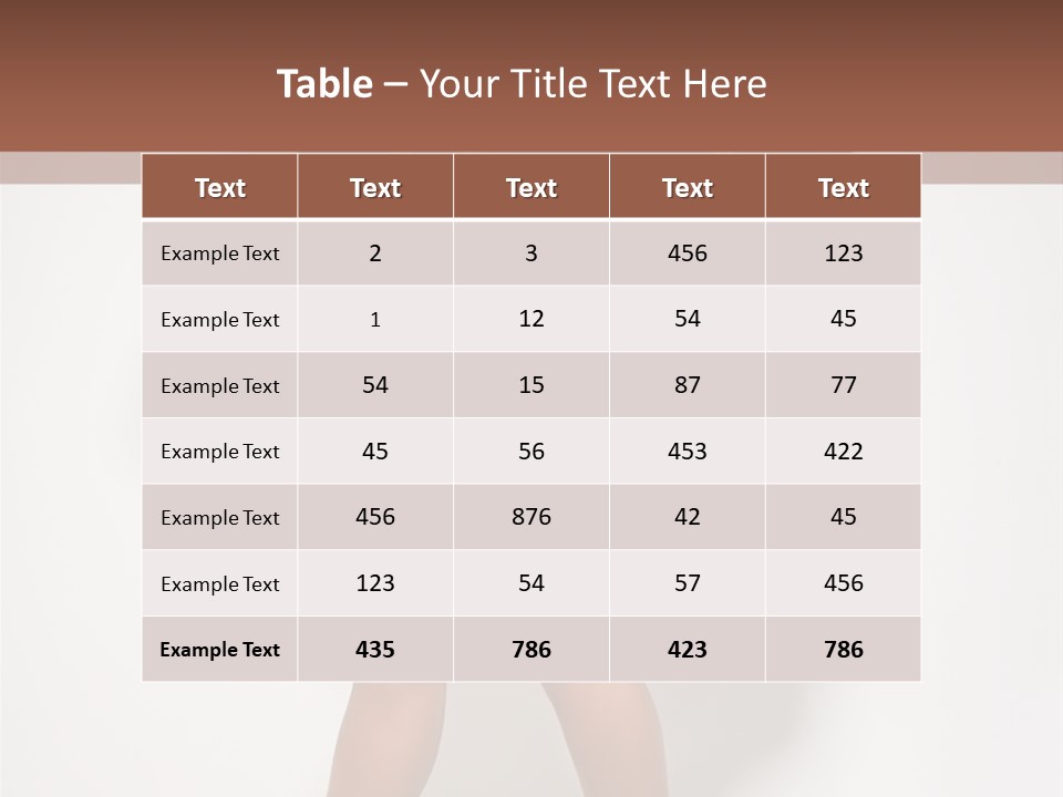Model Cheerful Studio PowerPoint Template