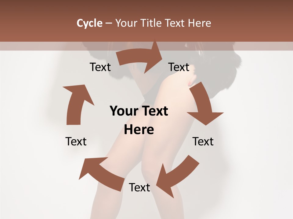 Model Cheerful Studio PowerPoint Template