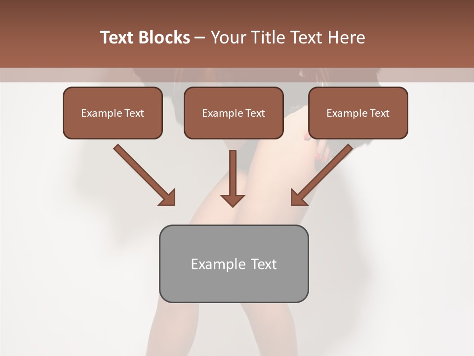 Model Cheerful Studio PowerPoint Template