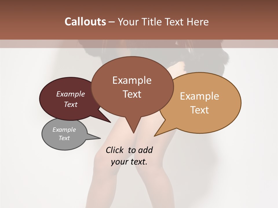 Model Cheerful Studio PowerPoint Template