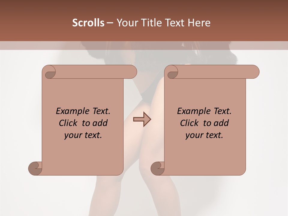 Model Cheerful Studio PowerPoint Template