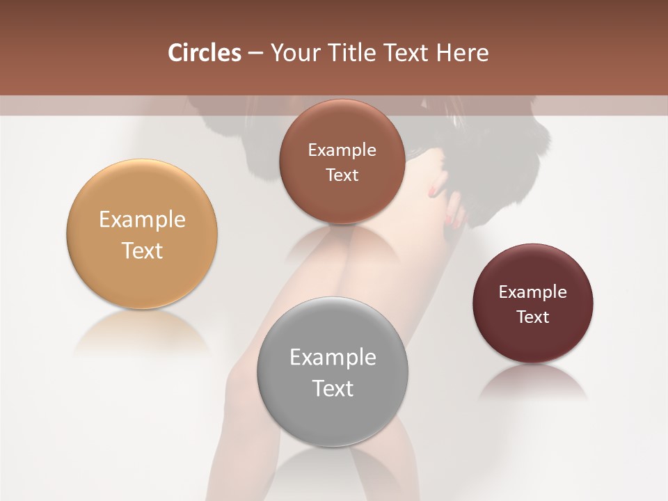 Model Cheerful Studio PowerPoint Template