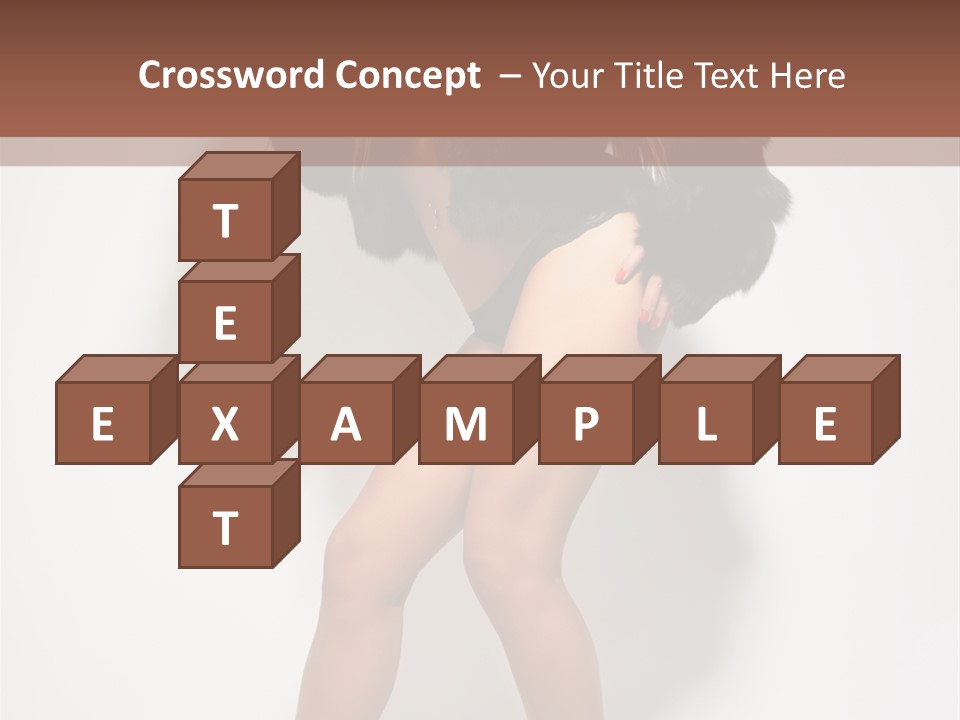 Model Cheerful Studio PowerPoint Template