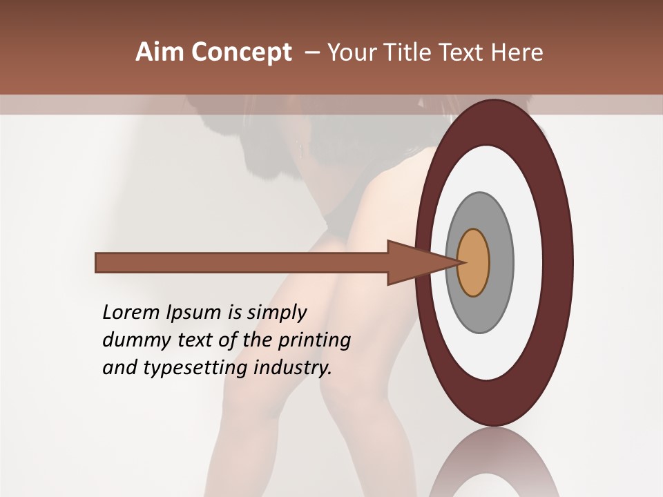 Model Cheerful Studio PowerPoint Template