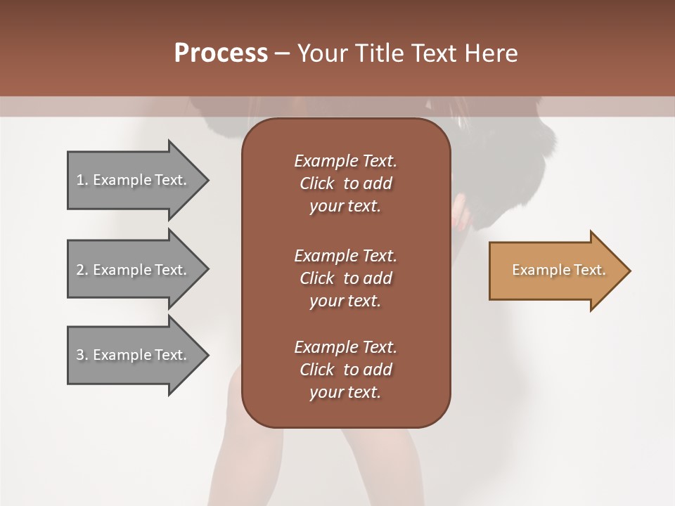 Model Cheerful Studio PowerPoint Template