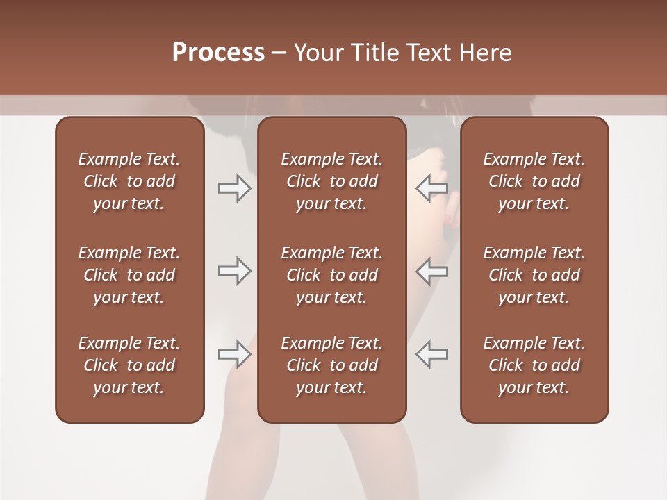 Model Cheerful Studio PowerPoint Template