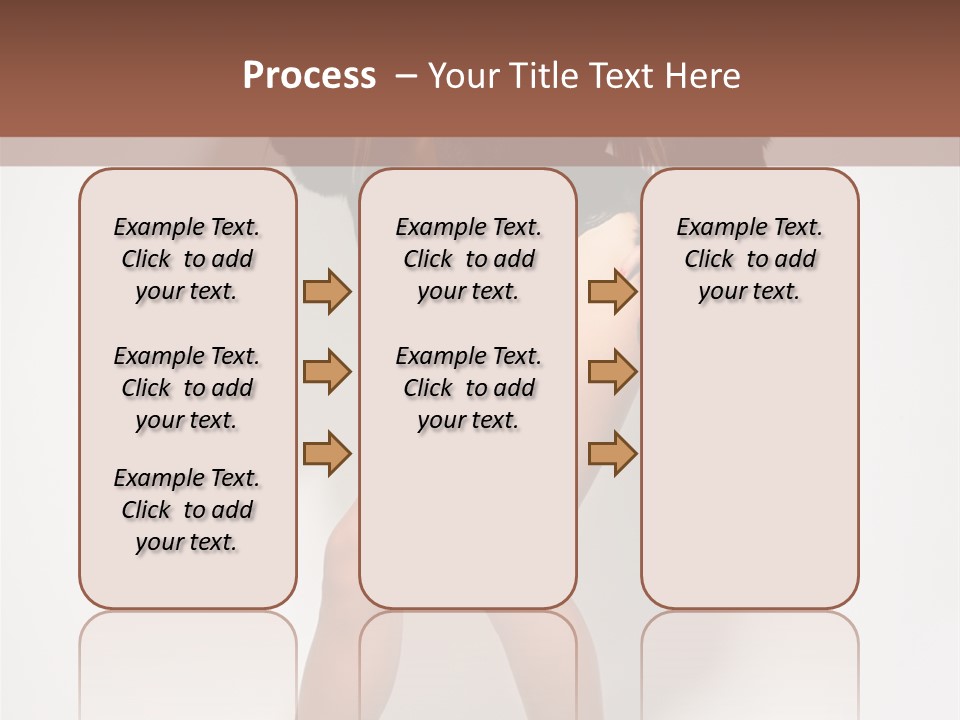 Model Cheerful Studio PowerPoint Template