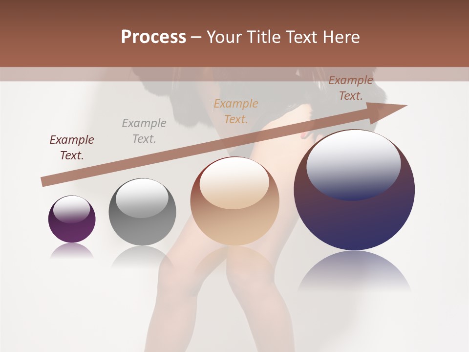 Model Cheerful Studio PowerPoint Template